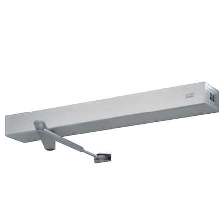 Dorma Low Energy Swing Door Operator, Push Side Top Jamb Mount, Standard Width Cover, Aluminum Finish ED900 J8 SW 689